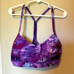 Lululemon Flo Y Bra Nulu Light Support.